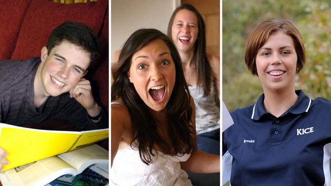 SACE stars Aaron Hill, Olivia Fantis, Esther Pearson and Brooke Capewell share what they did after achieving ATARs of over 90. Pictures: File and supplied