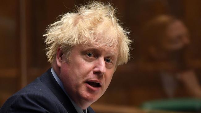 Boris Johnson says he wants ‘to provide one billion doses to developing countries in order to vaccinate everyone in the world by the end of next year’. Picture: AFP