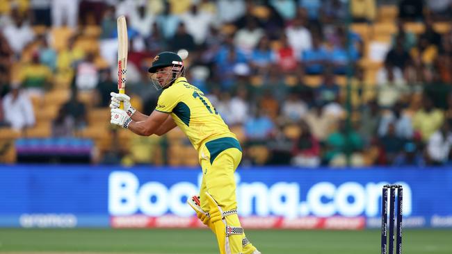 Marcus Stoinis played a handy knock against Pakistan – but not a game-changer. Picture: Getty