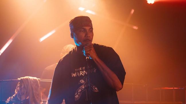 Dwayne Whiles A. K. A Dubbzone performing at Otherwise Bar. Photo: Gavin Bain