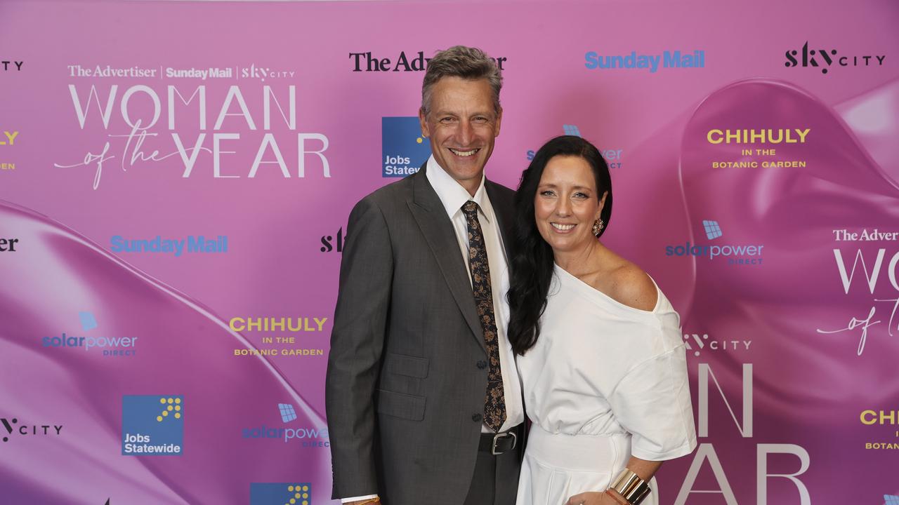 Women of the Year Awards. Matthew Clarke and wife Ali Clarke 6th March 2025 Picture: Brett Hartwig