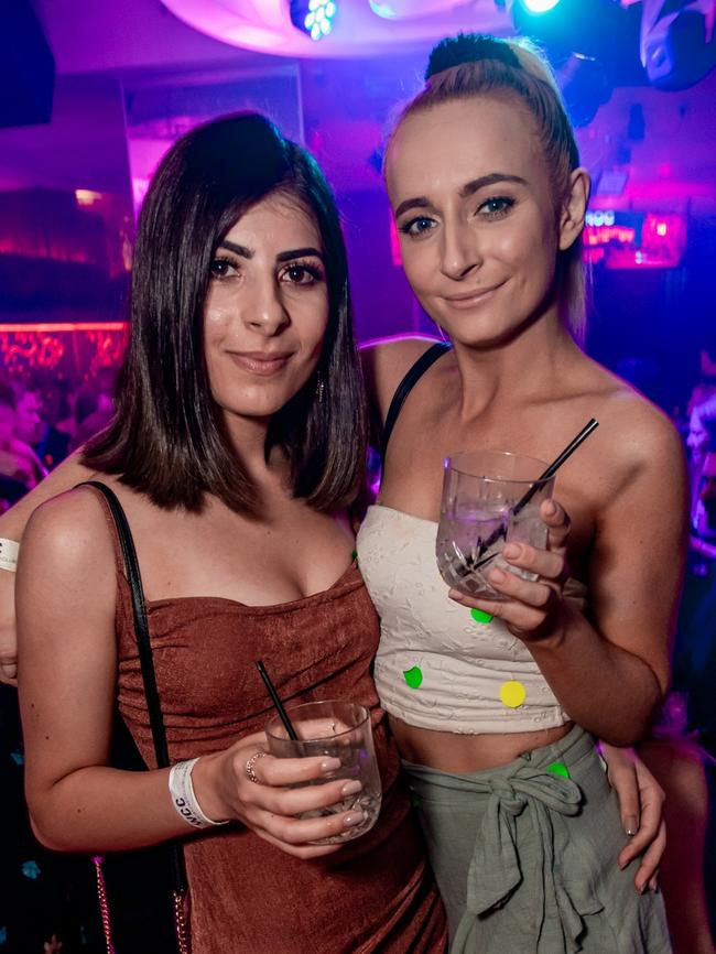 Chantelle Mieli and Amy Calvert.