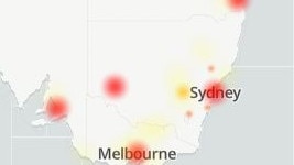 More than 8,000 people people have reported power outages. Picture: Down Detector