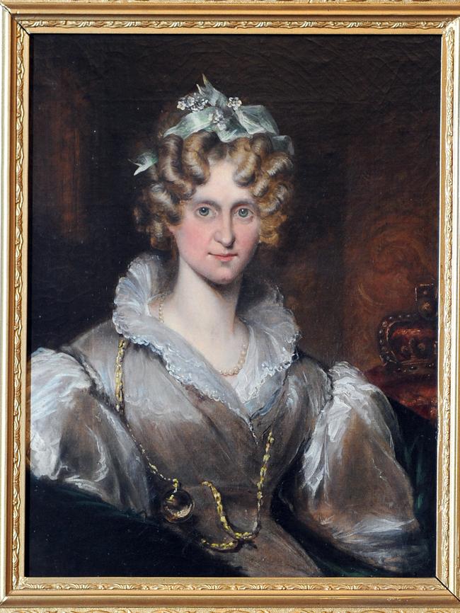 Portrait of Queen Adelaide at the Adelaide Town Hall.