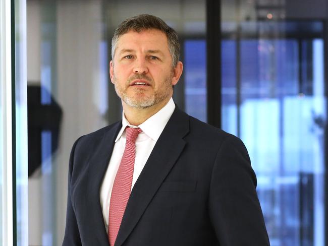 21/06/2018: Deutsche Bank chief executive Anthony Miller in Deutsche Bank's Sydney offices.Pic by James Croucher