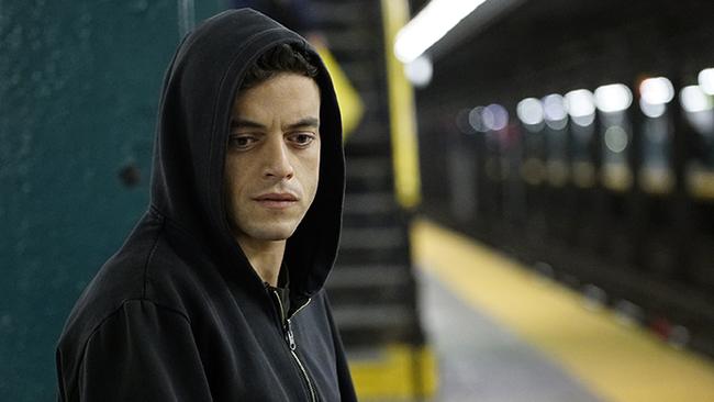 Brilliant performance ... Rami Malek wowed audiences and critics alike in Mr Robot. Picture: USA Network