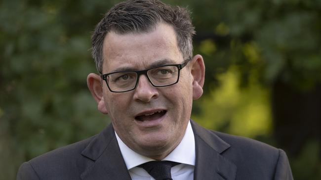 Premier Daniel Andrews in Melbourne. Picture: NCA NewsWire / Luis Enrique Ascui