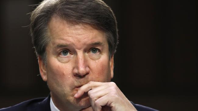 A third woman has accused Brett Kavanaugh of sexual misconduct. Picture; AP.