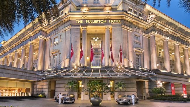 The Fullerton Hotel, Singapore.