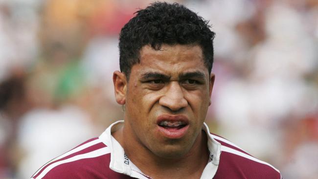 Hopoate’s rugby league career was marked by on-field thuggery.