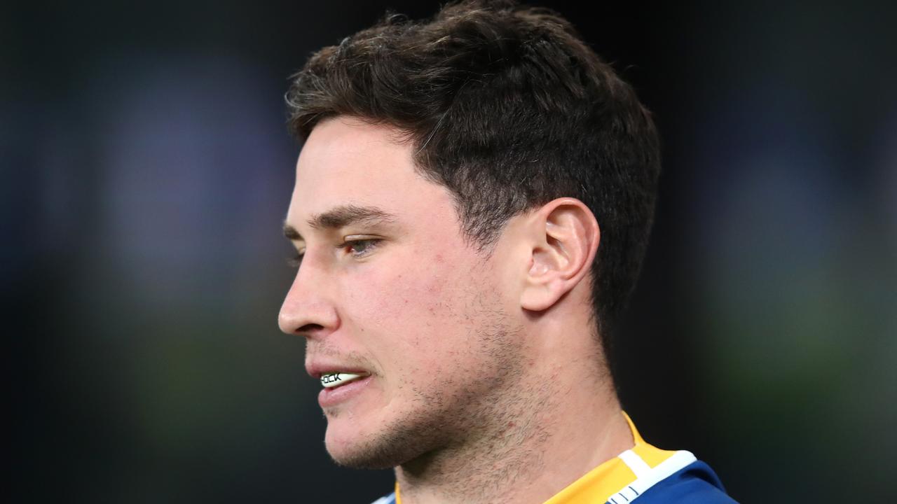 Mitch Moses has been the victim of death threats and was escorted to and from CommBank Stadium by riot police. Picture: Getty Images.