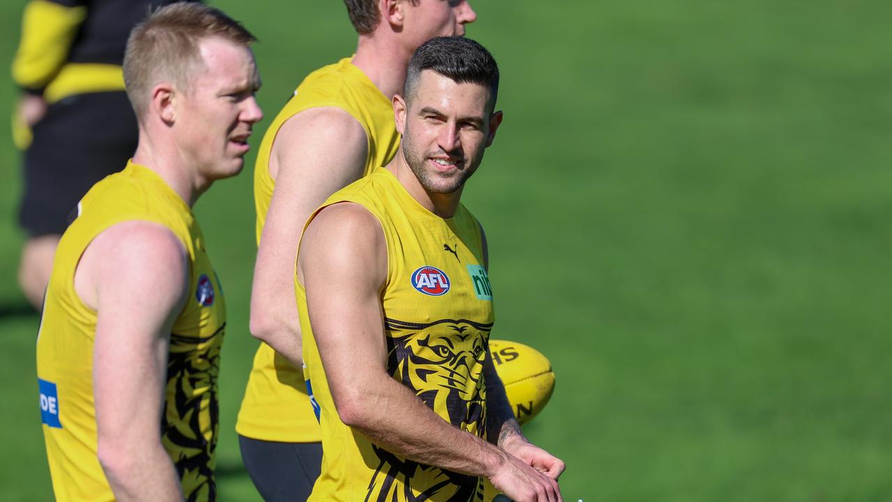 Jack Graham is touch and go to play against the Lions. Picture: Brendan Beckett