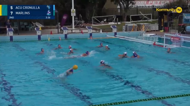 Replay: Cronulla Sharks v Fremantle Marlins (Women) - Australian Water Polo League Week 8