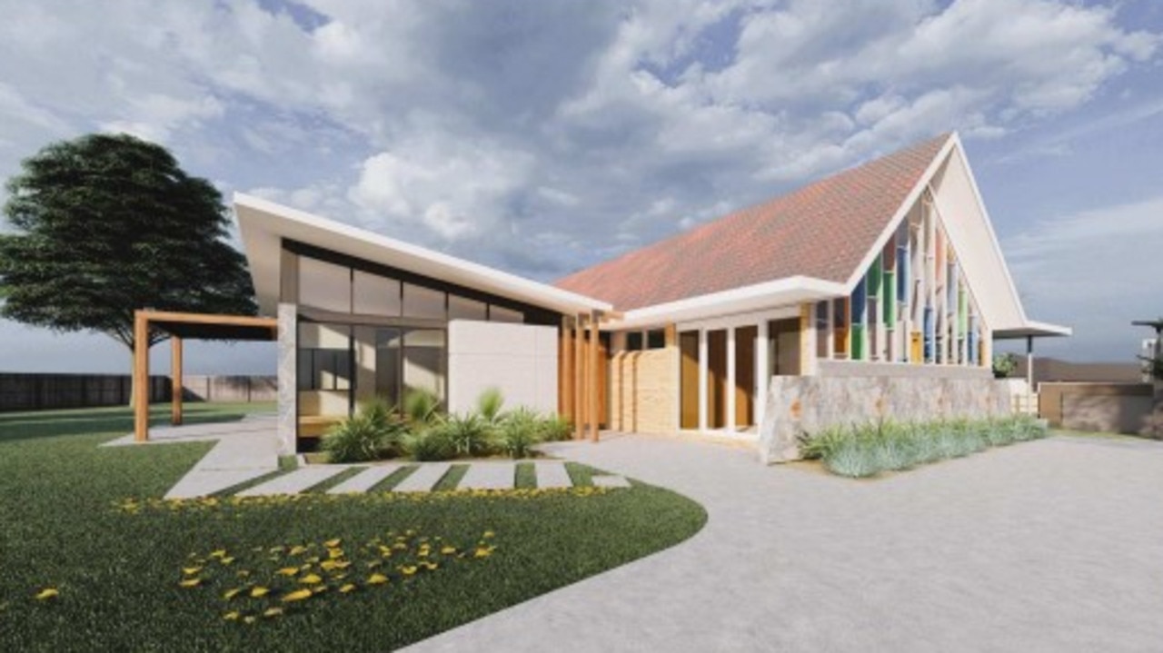 Concept designs of a new church hall in Portarlington. Picture: City of Greater Geelong