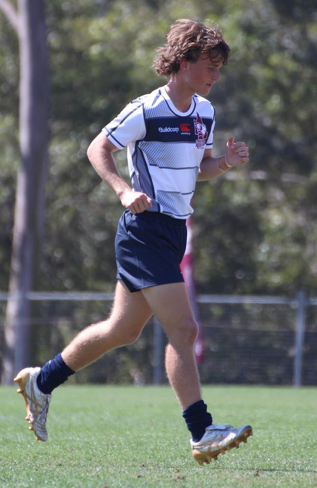Emerging Reds Cup day one action between Brisbane White and Regional Queensland in the Under 15s.