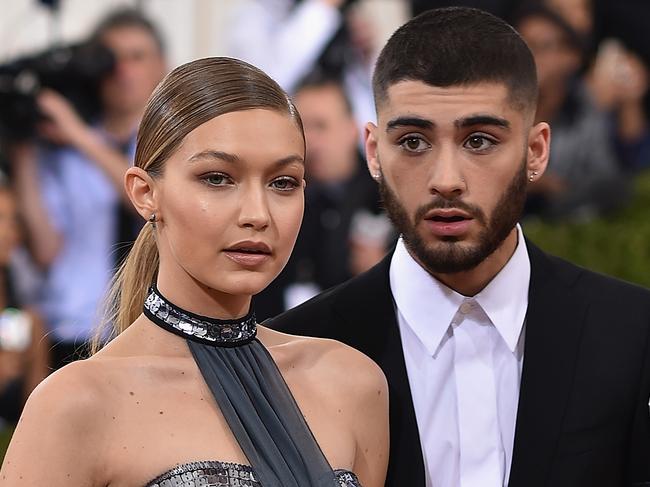 FILE - APRIL 28: TMZ has reported that model Gigi Hadid and singer Zayn Malik are expecting a child together. NEW YORK, NY - MAY 02:  Gigi Hadid and Zayn Malik attend the 'Manus x Machina: Fashion In An Age Of Technology' Costume Institute Gala at Metropolitan Museum of Art on May 2, 2016 in New York City.  (Photo by Dimitrios Kambouris/Getty Images)