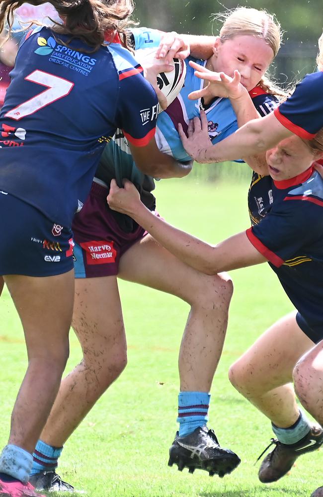 Cutters player Jennifer Kimber - she was a premiership winning hero in the Harvey 19s. Picture, John Gass