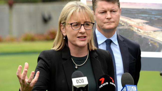 Deputy Premier Jacinta Allan opened up on her battle with endometriosis. Picture: NCA NewsWire / Andrew Henshaw