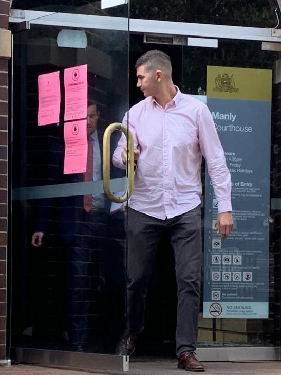 Jad Seifeddine, 29, of Whale Beach was being electronically and physically monitored by police in October over drug-related suspicions. Picture: Madelaine Wong