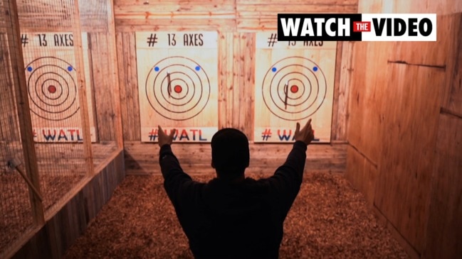 Axe Throwing venue opens in Cleveland