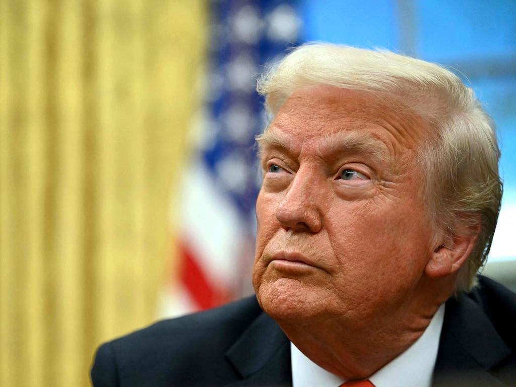 US President Donald Trump in Washington, DC, on February 10, 2025. Picture: Andrew Caballero-Reynolds/AFP