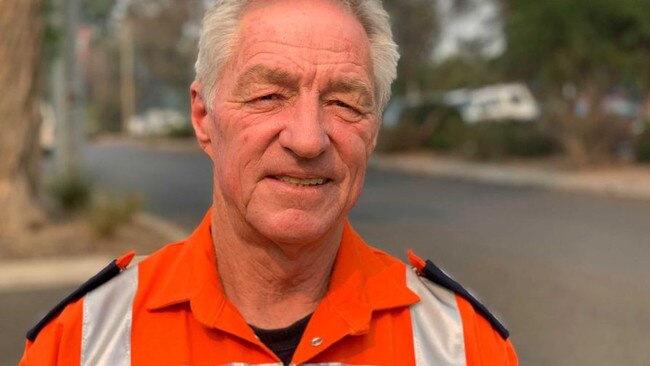 Mallacoota State Emergency Service volunteer Leo op den Brouw was named Victoria Local Hero.