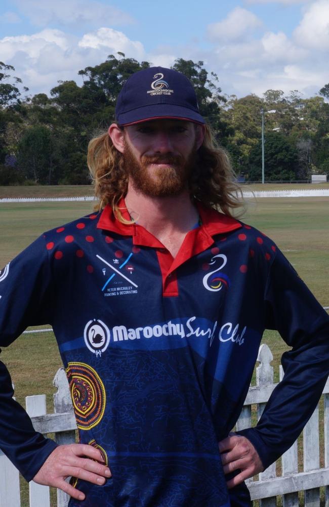 Maroochydore cricketer Luke McInnes.