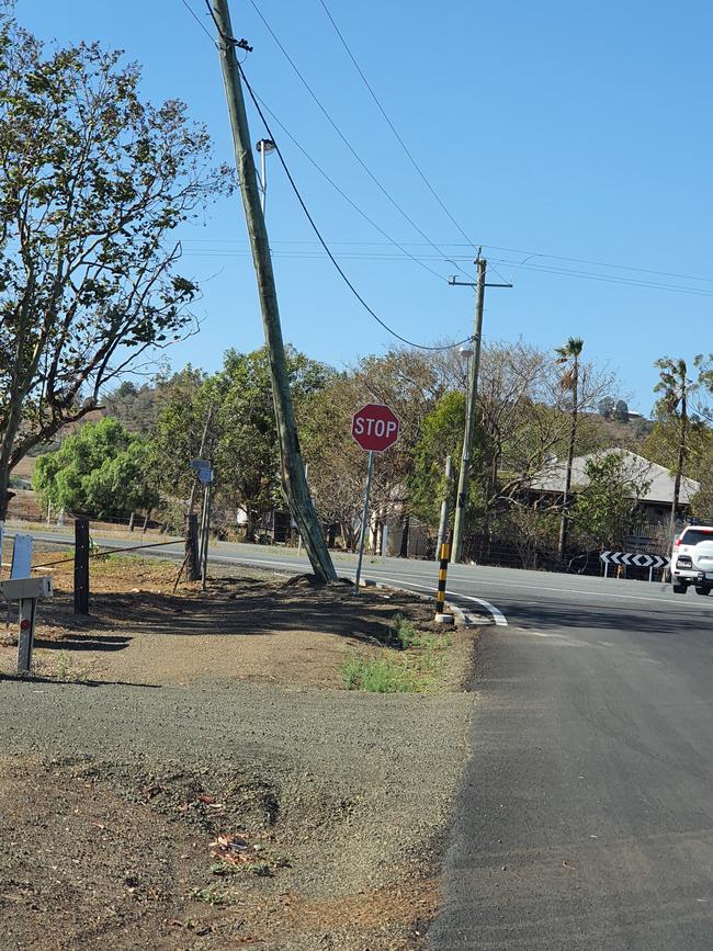 Electricity to more than 800 homes was cut after a truck crashed into a power pole on December 2.