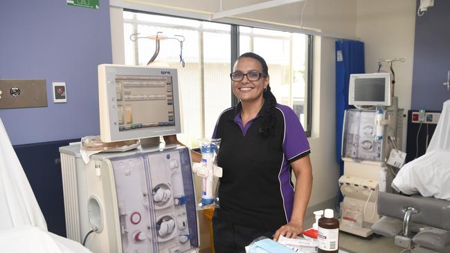 Palm Island dialysis nurse Lauwana Blackley. Picture: Supplied.