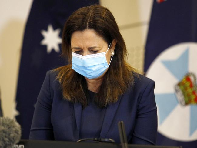 Queensland Premier Annastacia Palaszczuk. Picture: NCA NewsWire/Tertius Pickard