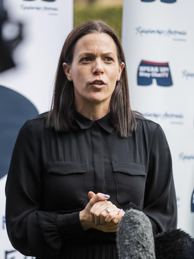 AFL Tasmania CEO Trisha Squires. Picture: RICHARD JUPE