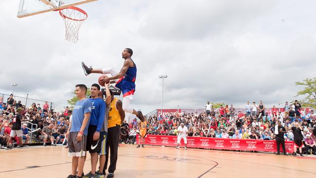 3x3 dunk champ Staples has become a social media sensation 