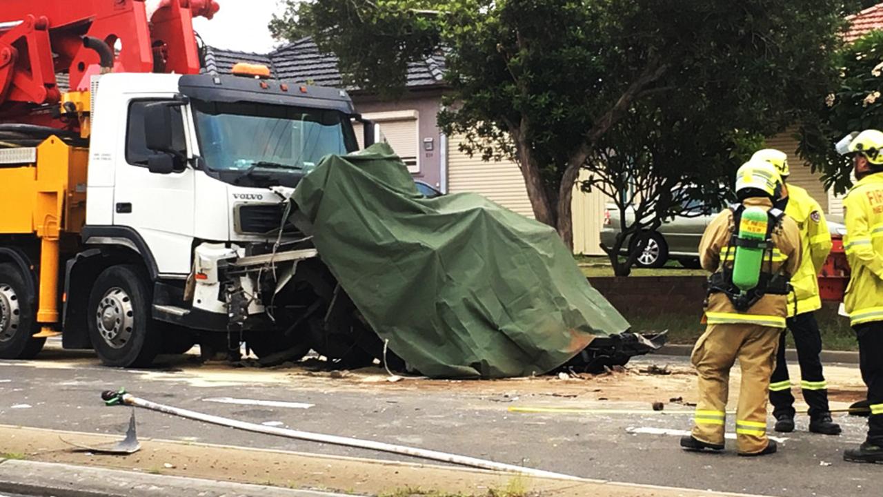 Fatal crash Canterbury Rd, Bankstown Daily Telegraph