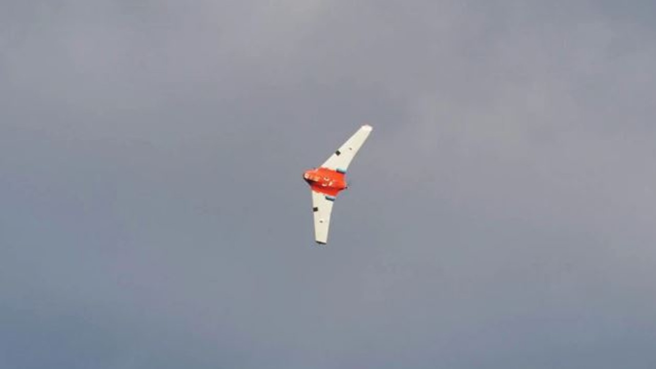 The technology works by having drones shoot electrical charges into clouds. Picture: University of Bath