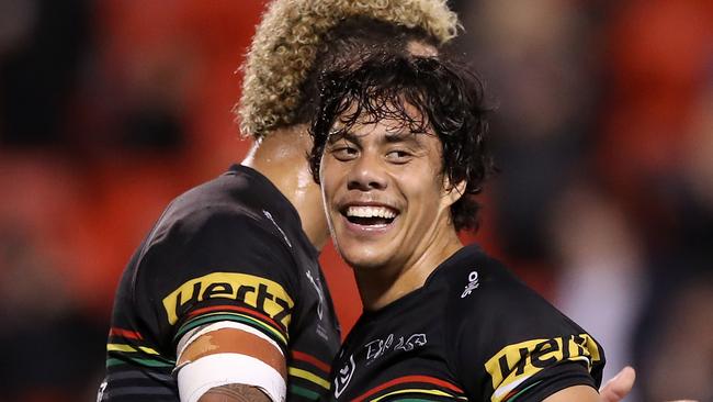 Jerome Luai has formed a lethal combination with Nathan Cleary at the Panthers. Picture: Getty Images