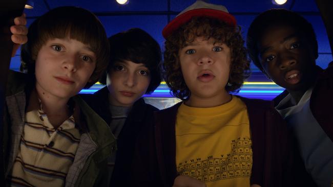 Will, Mike, Dustin and Lucas are back in Stranger Things 2.