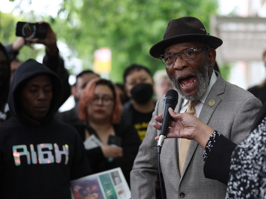 Civil rights activist Rev. Amos C. Brown. Picture: Getty