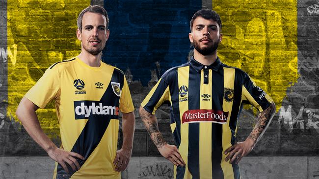 2017-18 A-League season; New Central Coast Mariners kit