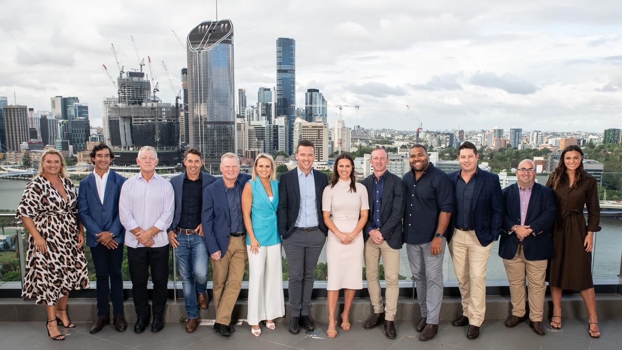 Phil Gould looked a different man at the season launch. Photo: Nine Publicity.