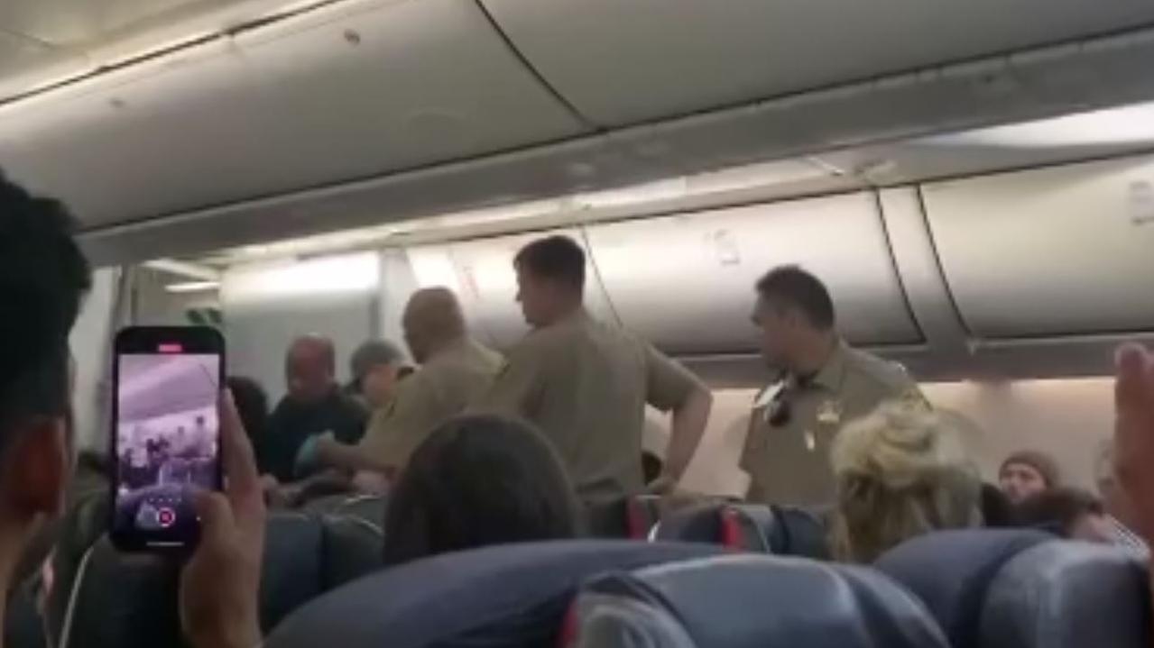 Air Canada Passenger In Handcuffs After In Flight Debacle Diverts