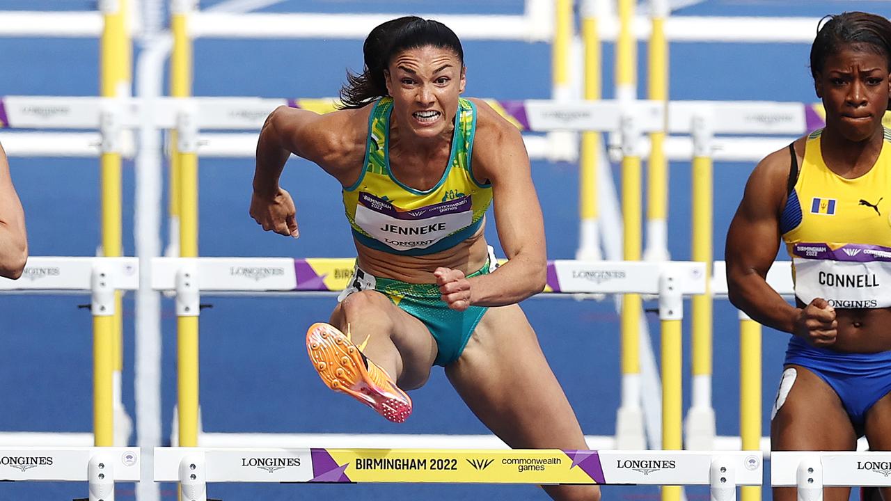 Australian Michelle Jenneke came fifth in the 100m hurdles final.  Picture: Michael Klein