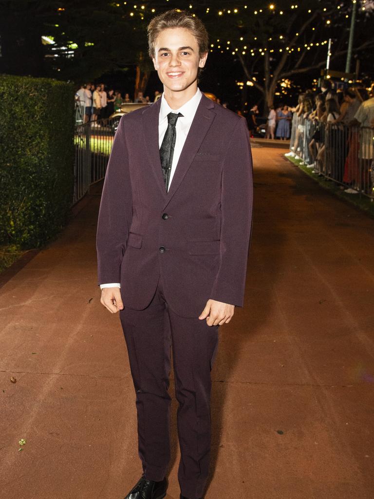 Brandon Forrest at St Mary's College formal at Picnic Point, Friday, March 24, 2023. Picture: Kevin Farmer