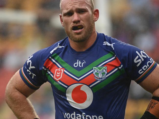 Former Warriors prop Matt Lodge. NRL Imagery