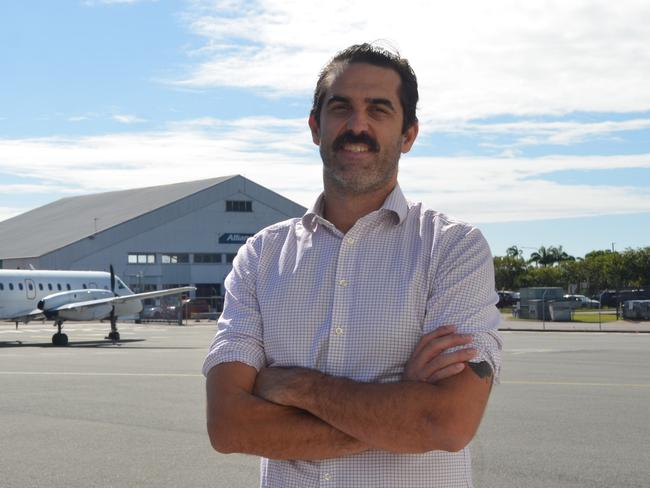 Townsville Airport manager Brendan Cook is welcoming Bonza’s new Townsville to Gold Coast route