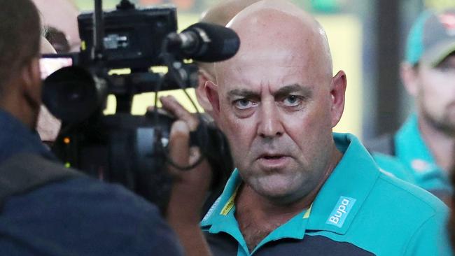 Darren Lehmann expresed his sorrow at the situation.