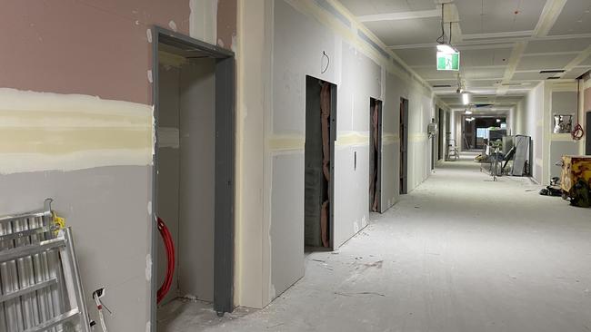 Tweed Valley Hospital is taking shape. Picture: Savannah Pocock