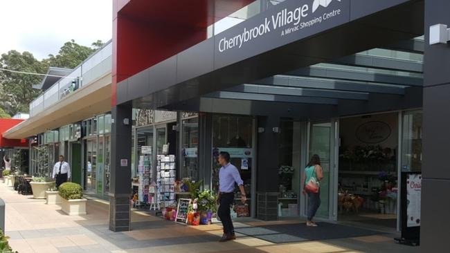 Cherrybrook Village shopping centre. Picture: Google.