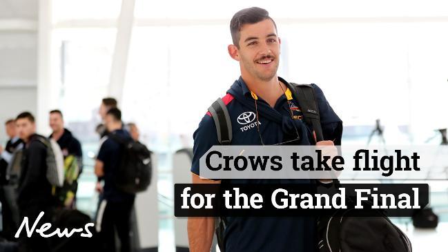 Adelaide Crows take flight for the Grand Final