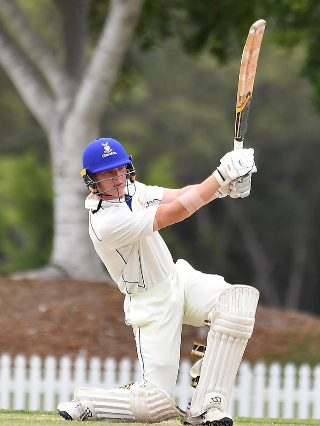 GPS First XI cricket between Churchie and Brisbane Grammar