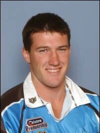 A young and sprightly Paul Gallen back in 2002 at the start of his career.